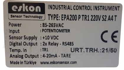  EPA200 P TR1 220V S2 A4 T