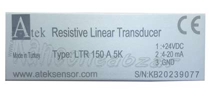 مشخصات فنی سنسور خطی LTR-A-150 