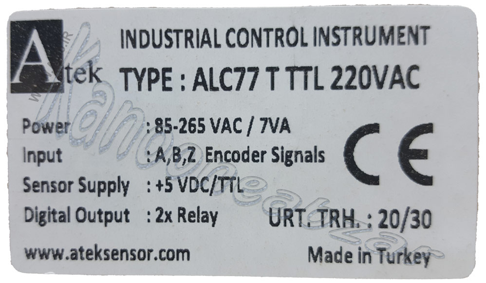  ALC77-T-TTL-220 VAC