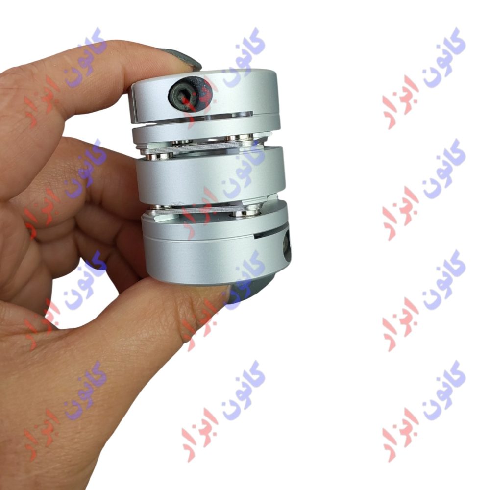 کوپلینگ دو دیسک قطر 39 و طول 49 میلی‌متر