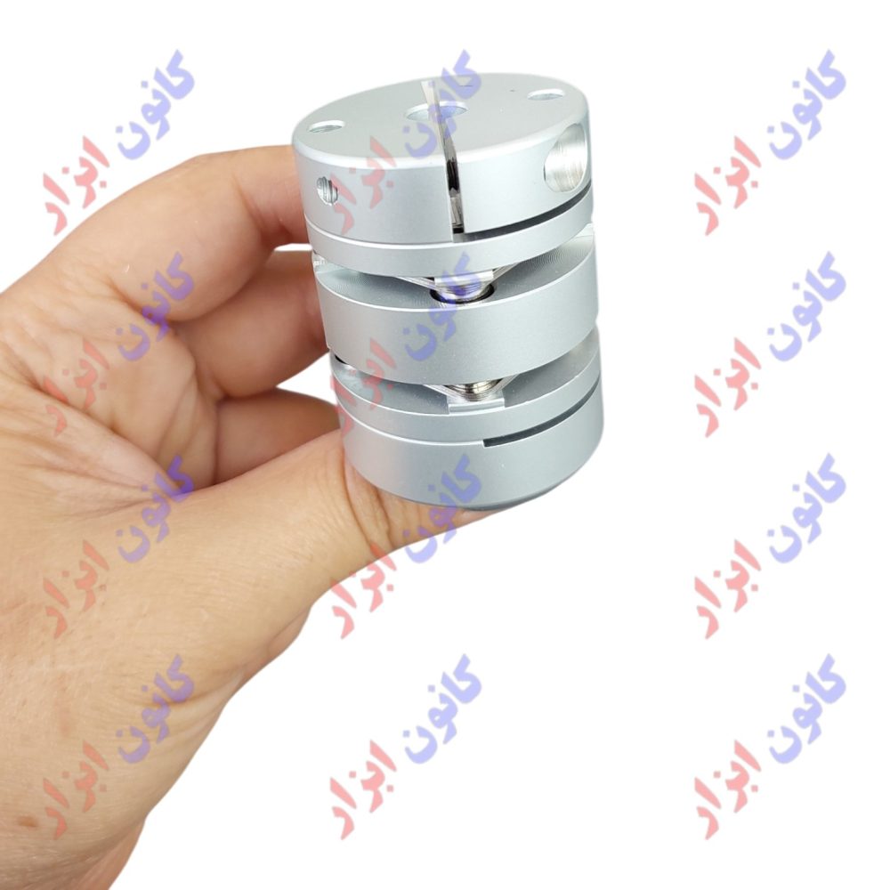 کوپلینگ دو دیسک قطر 39 و طول 49 میلی‌متر