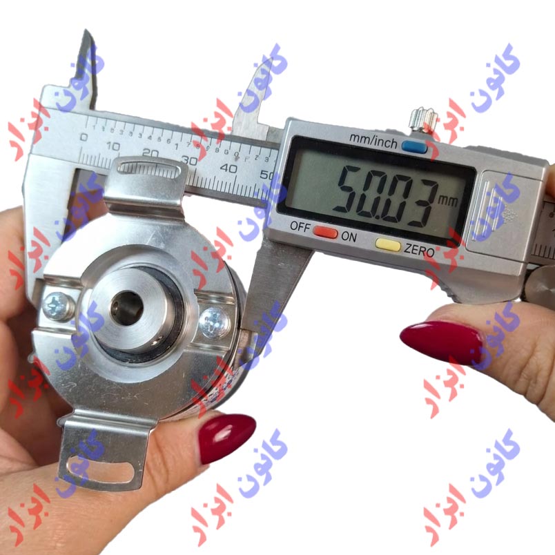 روتاری انکودر نیمه هالو بدنه 50